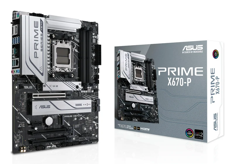 Motherboard ASUS PRIME X670-P AMD X670 Socket AM5 ATX - Imagem 1