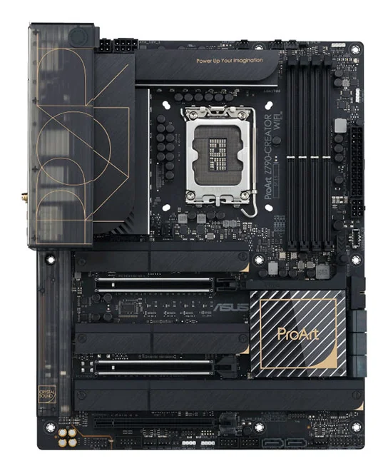Motherboard ASUS ProArt Z790-CREATOR WIFI LGA1700 4x DDR5 4x M.2 6x SATA HDMI 2x USB-C - Imagem 2