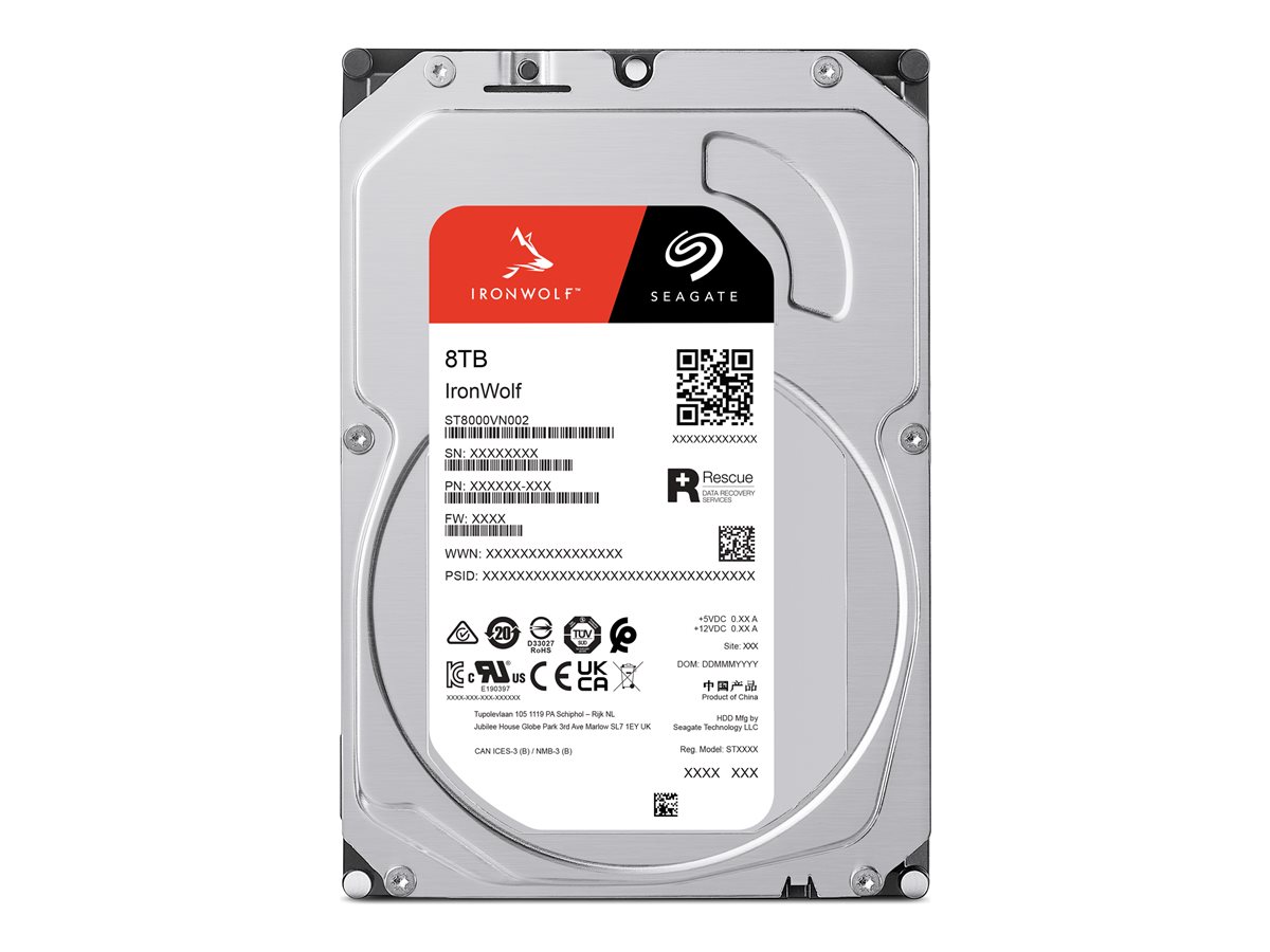 Disco Rígido Seagate IronWolf 8TB 3.5 Rescue - Imagem 3