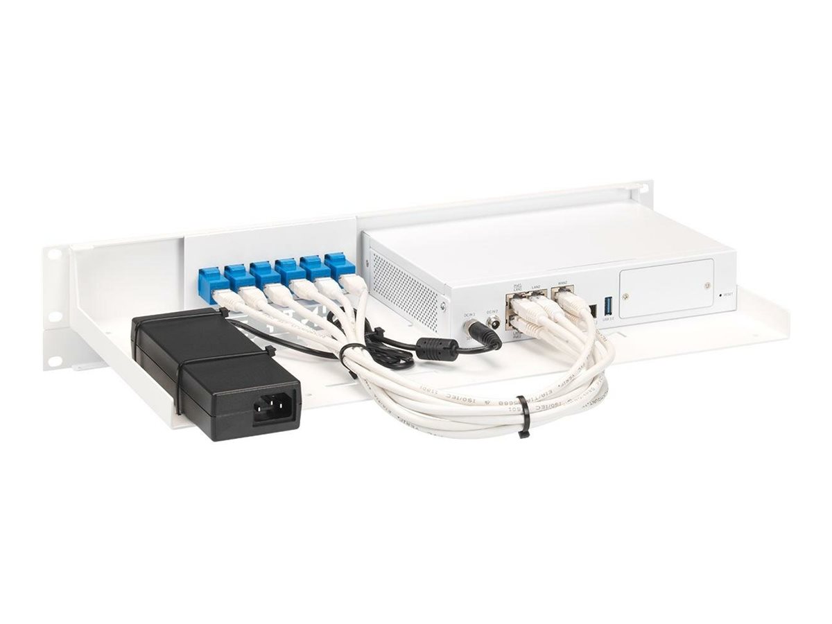 Rackmount.IT RM-SR-T10 - Kit de montagem de dispositivo de rede - montagem em suporte - RAL 9003, branco cartaz - 1.3U - 19" - para Sophos SD-RED 20, 60 - Imagem 2