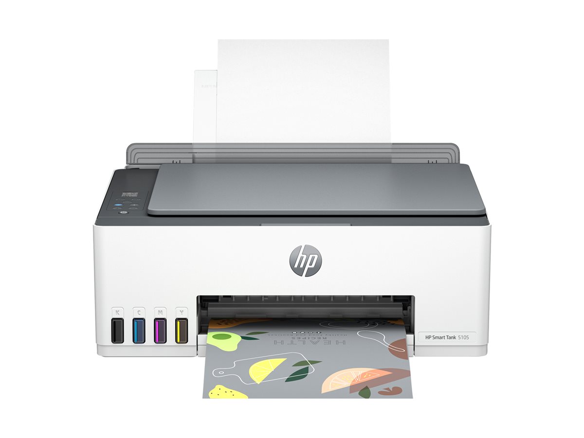 Impressora Multifunções HP Smart Tank 5105 Jacto de Tinta Wi-Fi Basalto - Imagem 10