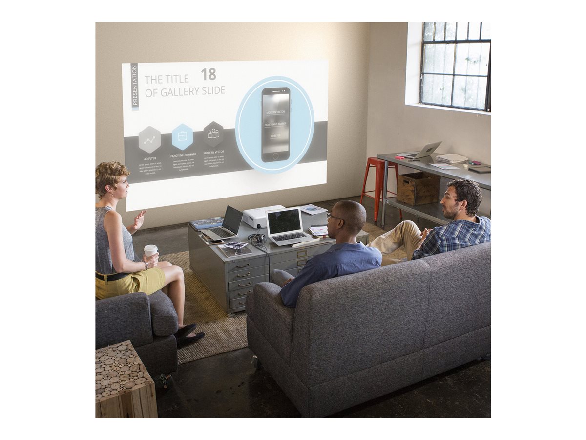 Projetor Epson COFH01 Portátil Full HD 3000 Lumens Branco - Imagem 8