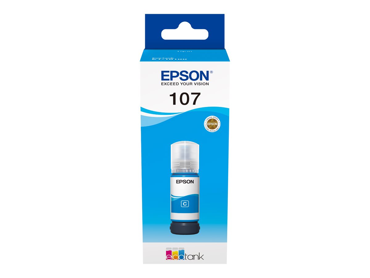 Tinta Epson 107 EcoTank Cyan Original 70ml