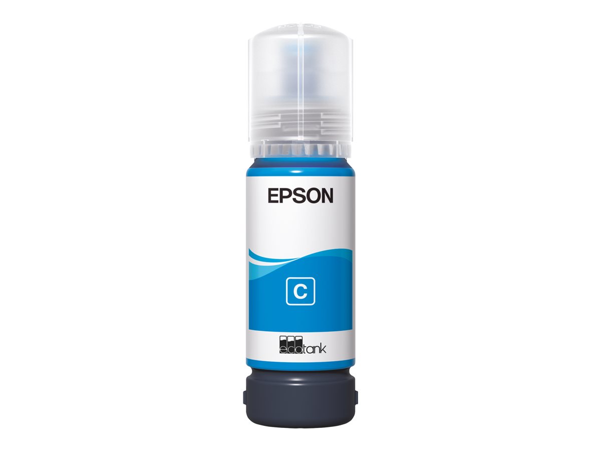 Tinta Epson 107 EcoTank Cyan Original 70ml - Imagem 3