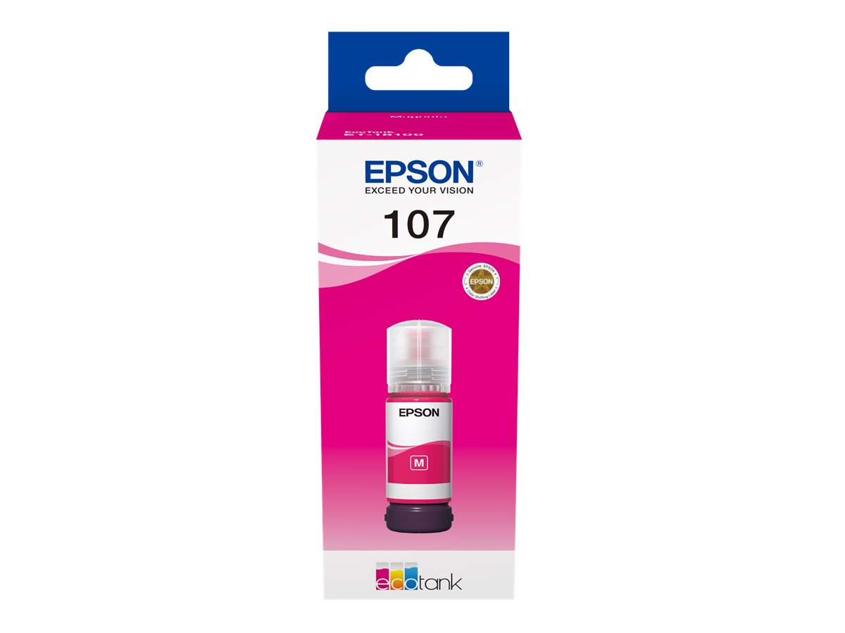 Garrafa de Tinta Epson EcoTank 107 Magenta 70 ml - Imagem 2