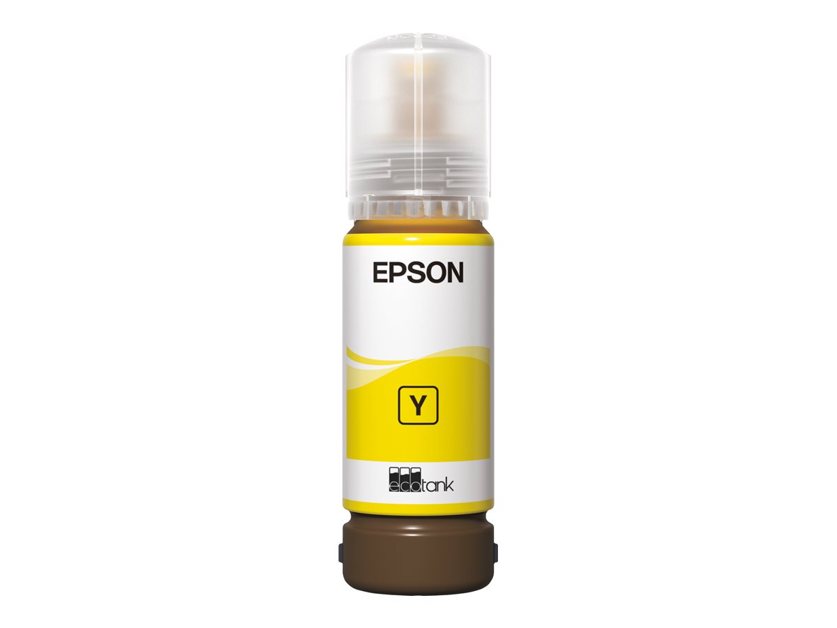 Tinta Epson EcoTank 107 Amarelo 70 ml Original - Imagem 3