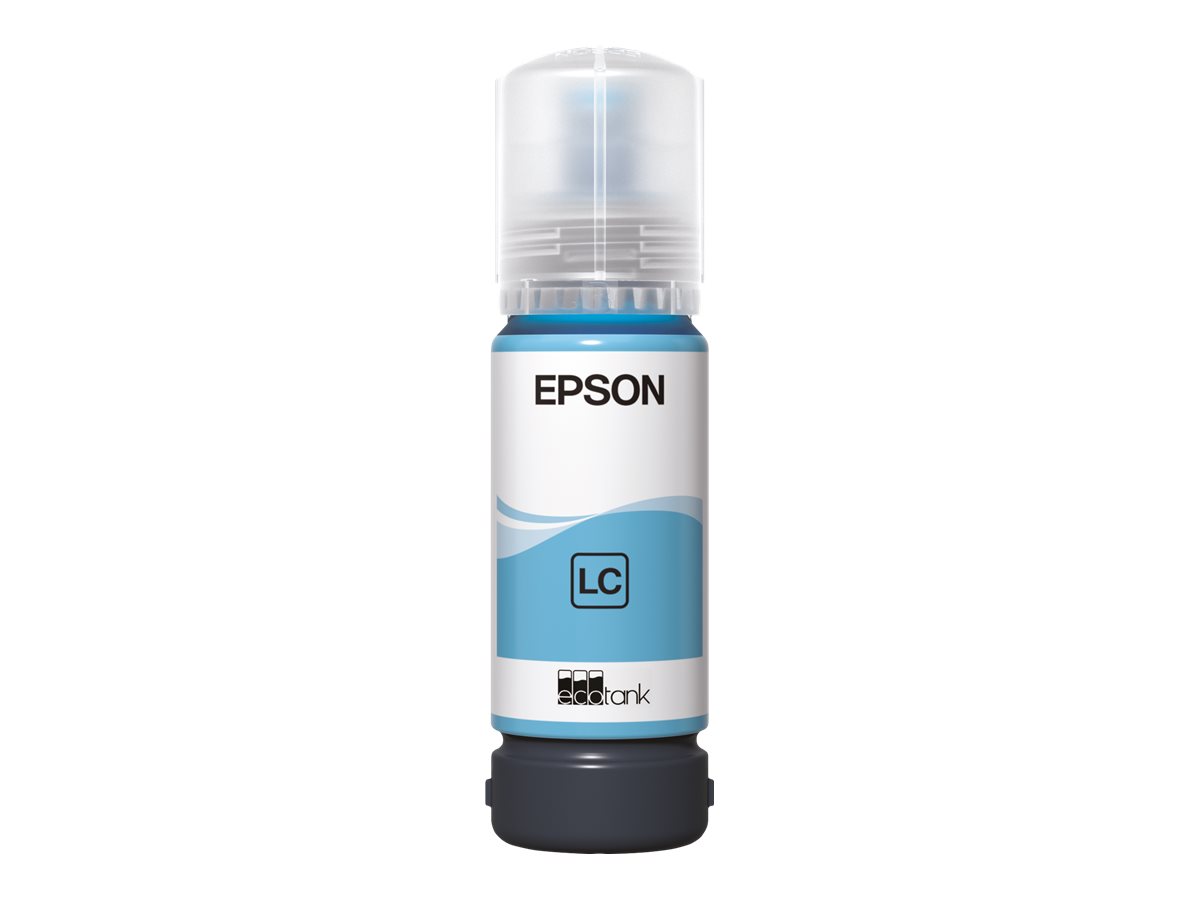 Tinta Epson EcoTank 107 70 ml Azul Cyan Claro - Imagem 3