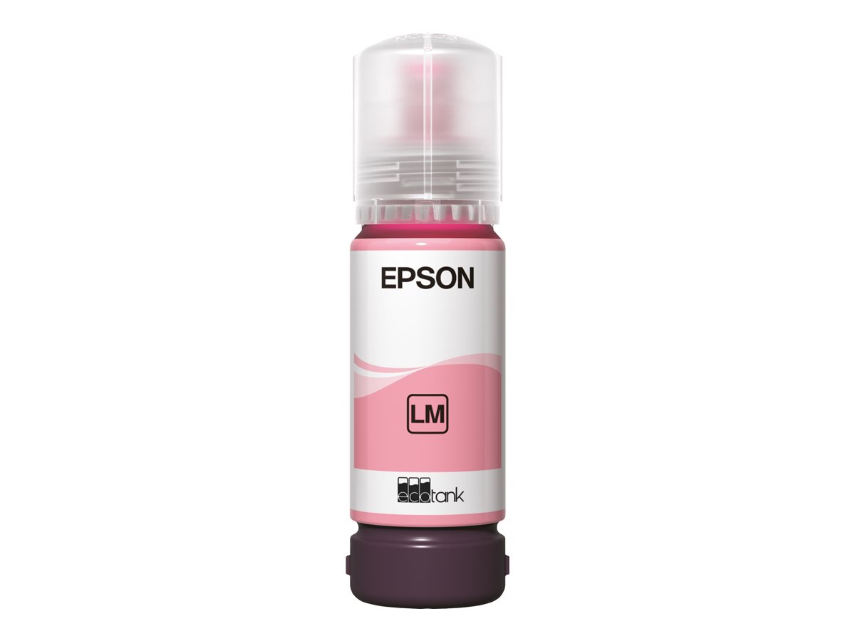 Garrafa de Tinta Epson EcoTank 107 Magenta Claro 70 ml Original - Imagem 3