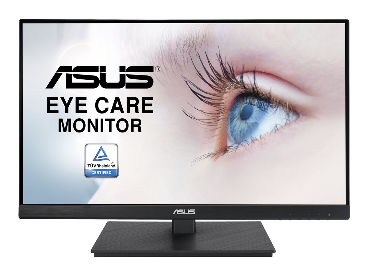 ASUS VA229QSB - Monitor LED - 21.5" (22" visível) - 1920 x 1080 Full HD (1080p) @ 75 Hz - IPS - 250 cd/m² - 1000:1 - 5 ms - HDMI, VGA, DisplayPort - altifalantes - preto