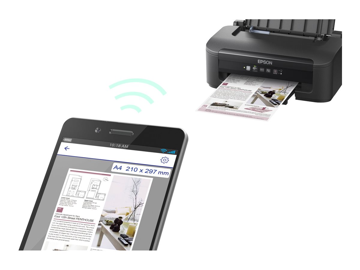 Impressora Epson WorkForce WF-2110W Jato Tinta A4 Wi-Fi Cores - Imagem 4
