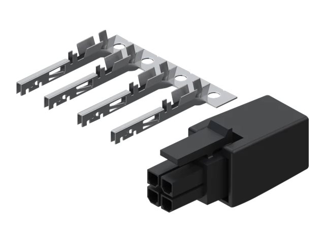Conector de Alimentação Teltonika 4 Pinos Macho 250V 5A Contactos Bronze Fosforoso/Latão para RUT200 RUT956 - Imagem 1
