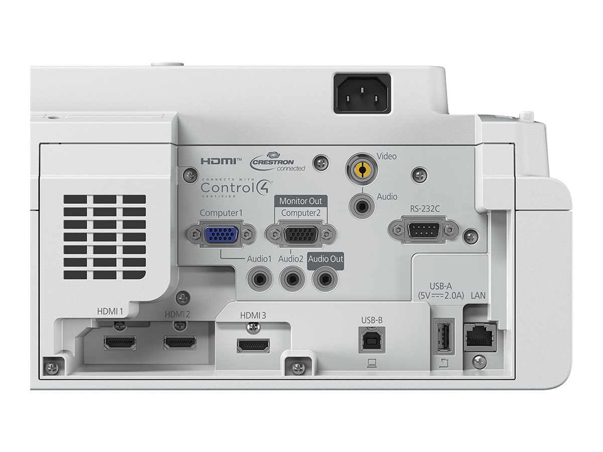 Projetor Epson EB-760WI 4100 Lúmens Distância Ultra Curta WXGA Branco - Imagem 1