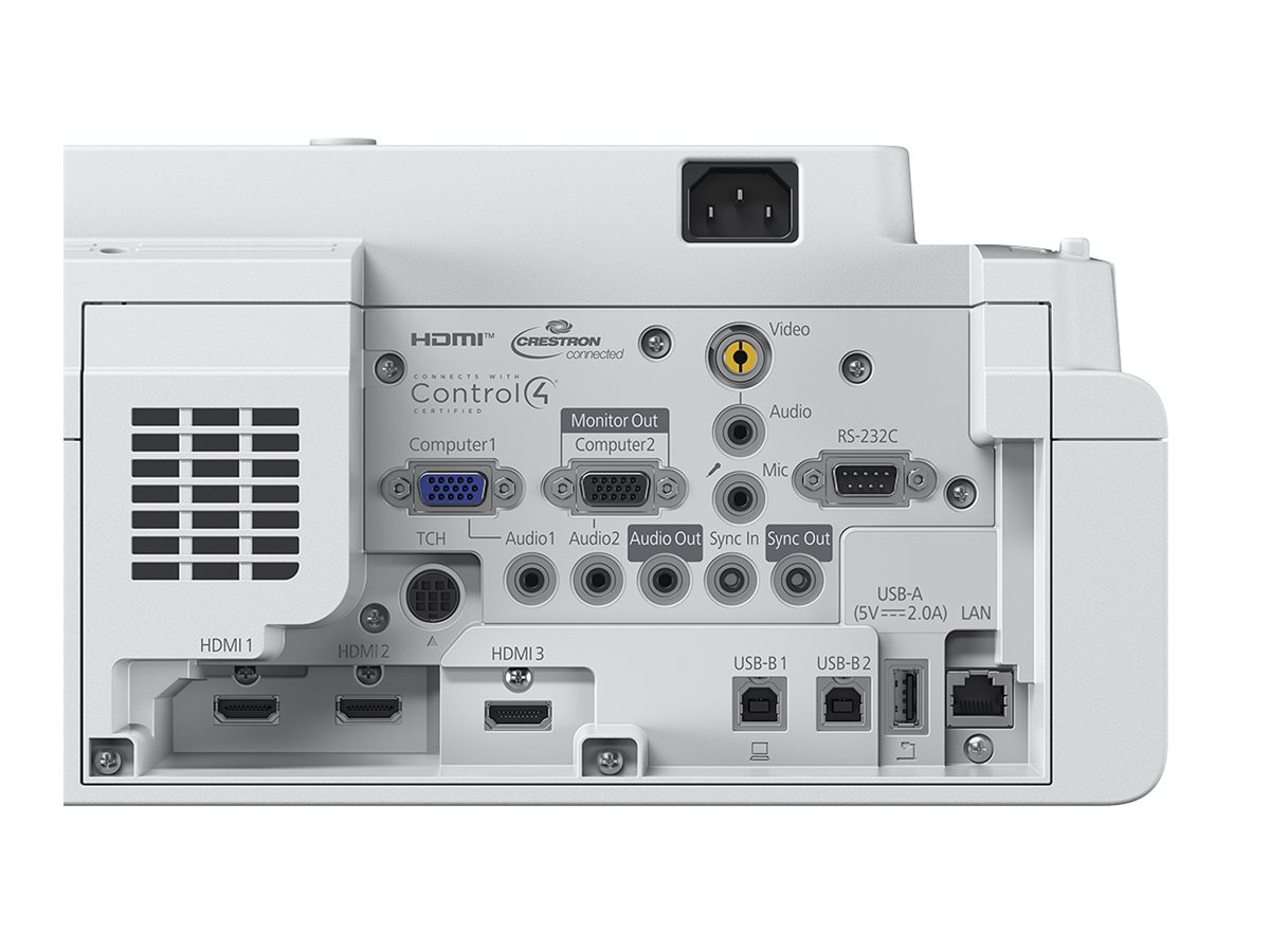 Projetor Epson EB-760WI 4100 Lúmens Distância Ultra Curta WXGA Branco - Imagem 2