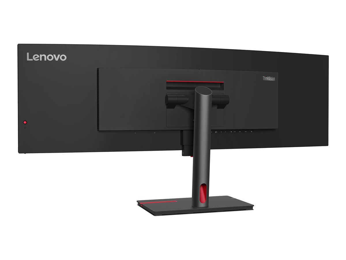 Monitor Curvo Lenovo ThinkVision P49w-30 49" UltraWide Dual QHD IPS 5120x1440 60Hz Thunderbolt 4 Preto Lustroso - Imagem 6