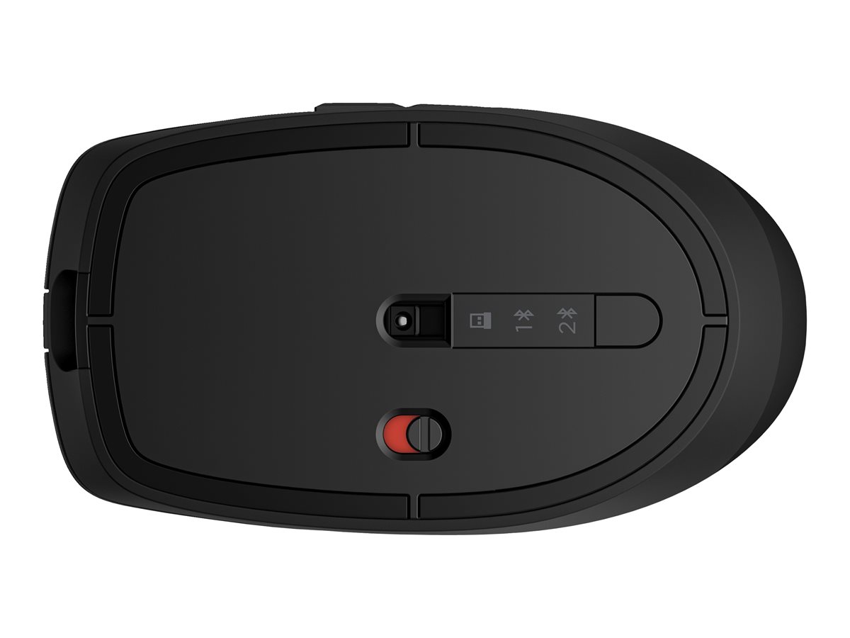 Rato HP 715 Multi-Dispositivo Recarregável, Sem Fios/Cabo (Bluetooth 3.0, 2.4 GHz), 7 Botões, Preto - Clique Silencioso, Programável, 3 Dispositivos - Imagem 11