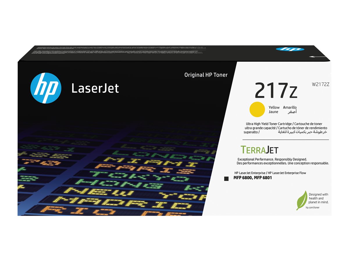Cartucho de Toner HP 217Z Amarelo Ultra Alto Rendimento Original