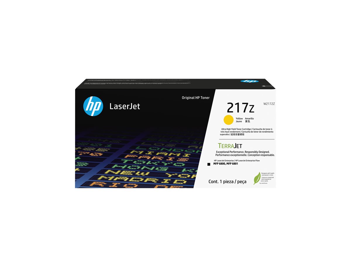 Cartucho de Toner HP 217Z Amarelo Ultra Alto Rendimento Original - Imagem 2