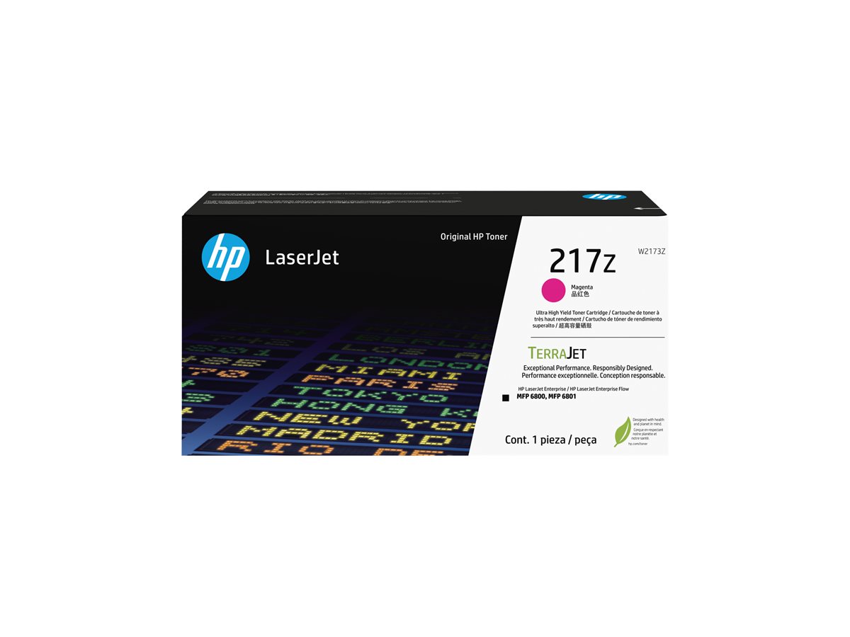 Cartucho de Toner HP 217Z LaserJet Original Magenta Ultra Alto Rendimento
