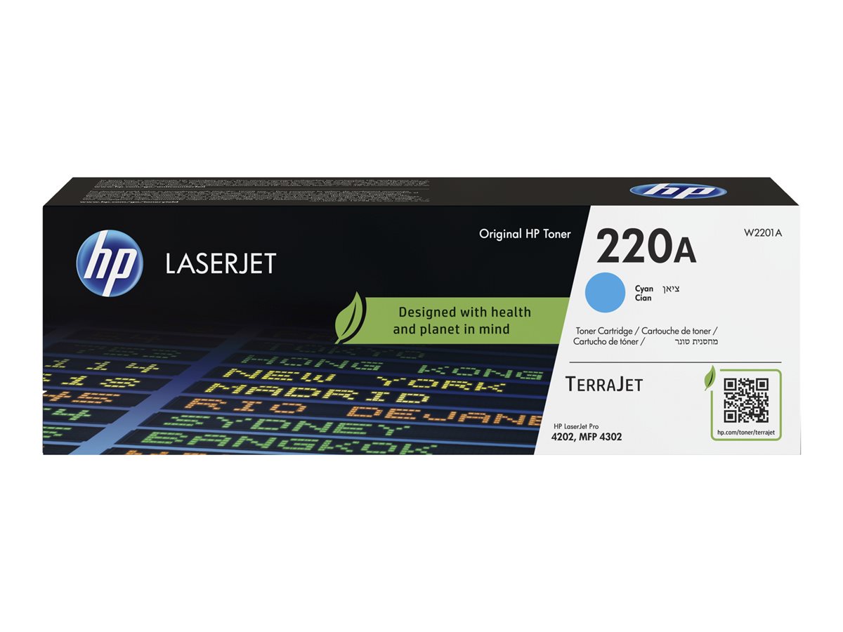 Toner HP 220A Cyan Original - Imagem 2