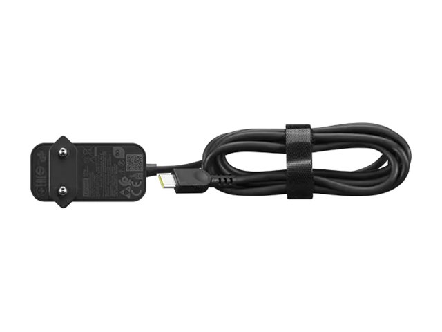 Adaptador de Corrente Lenovo USB-C 65W Preto - Imagem 2
