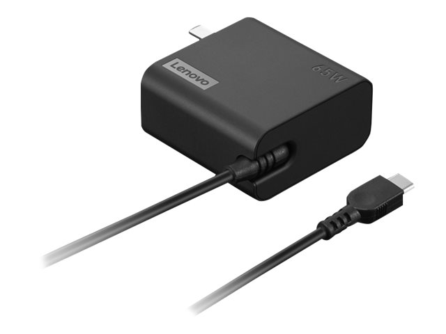 Adaptador de Corrente Lenovo USB-C 65W Preto - Imagem 3