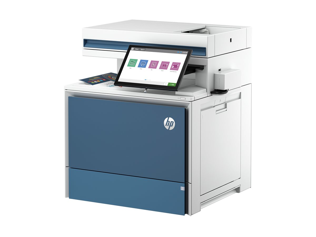 Impressora Multifunções HP LaserJet Enterprise Flow 5800zf A Cores A4 - Imagem 1