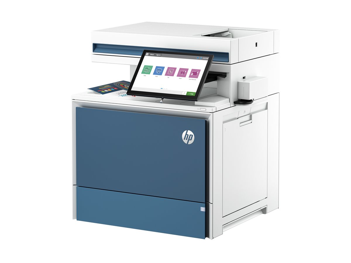 Impressora Multifunções HP LaserJet Enterprise Flow 5800zf A Cores A4 - Imagem 3