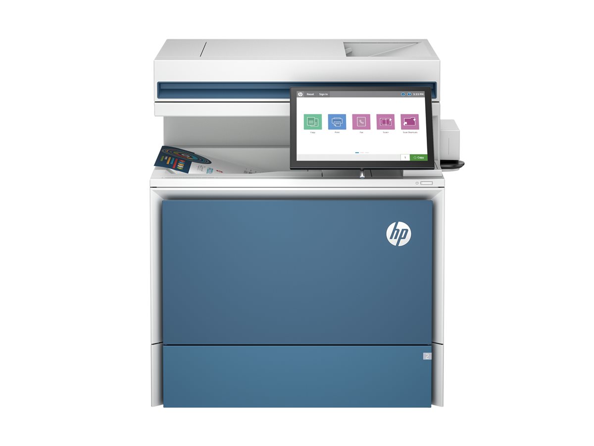 Impressora Multifunções HP LaserJet Enterprise Flow 5800zf A Cores A4 - Imagem 7