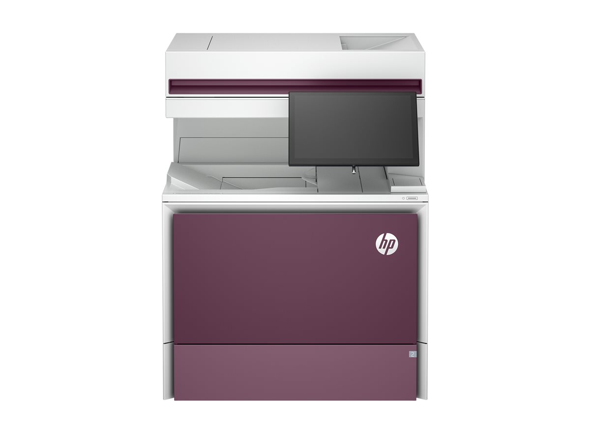 Impressora Multifunções Laser HP Enterprise Flow 6800zf Cores A4 - Imagem 6