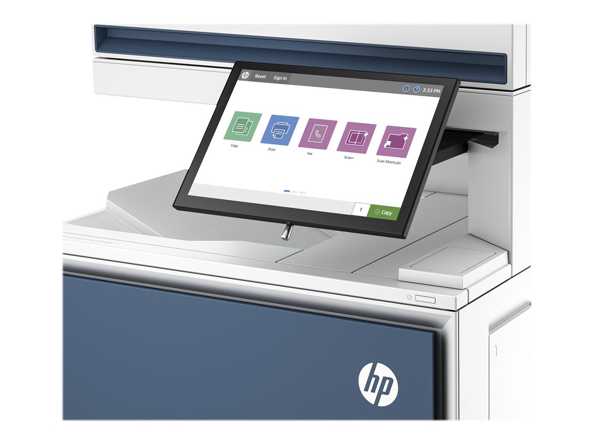 Impressora Multifunções Laser HP Enterprise Flow 6800zf Cores A4 - Imagem 4