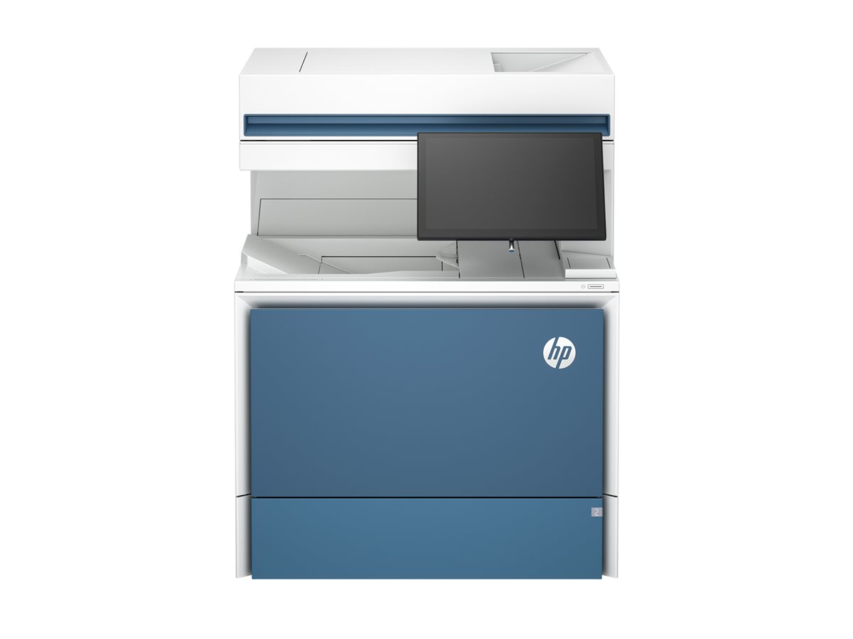 Impressora Multifunções Laser HP Enterprise Flow 6800zf Cores A4 - Imagem 2