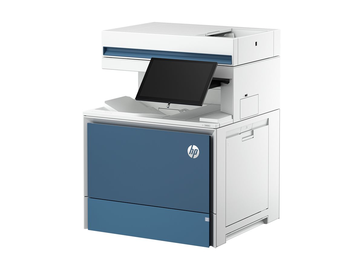 Impressora Multifunções Laser HP Enterprise Flow 6800zf Cores A4 - Imagem 8