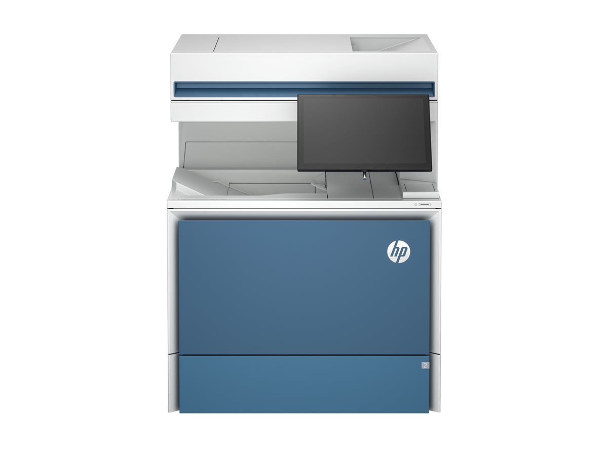 Impressora Multifunções Laser HP Enterprise Flow 6800zf Cores A4 - Imagem 5