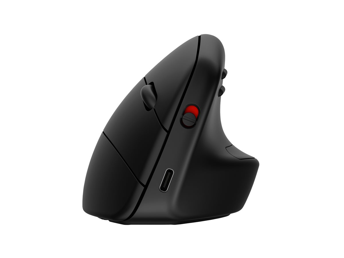 Rato Vertical HP 925 Sem Fios Ergonómico Preto - Imagem 10