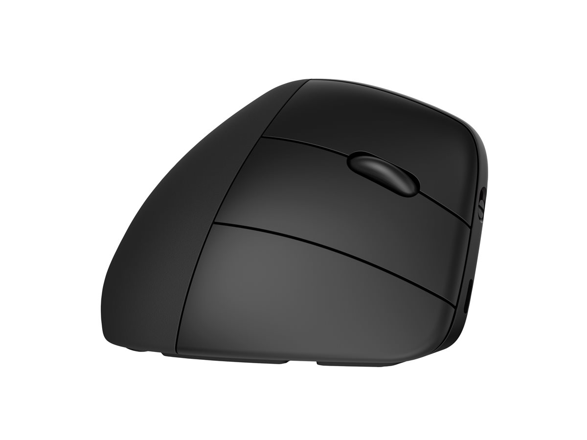 Rato Vertical HP 925 Sem Fios Ergonómico Preto - Imagem 4