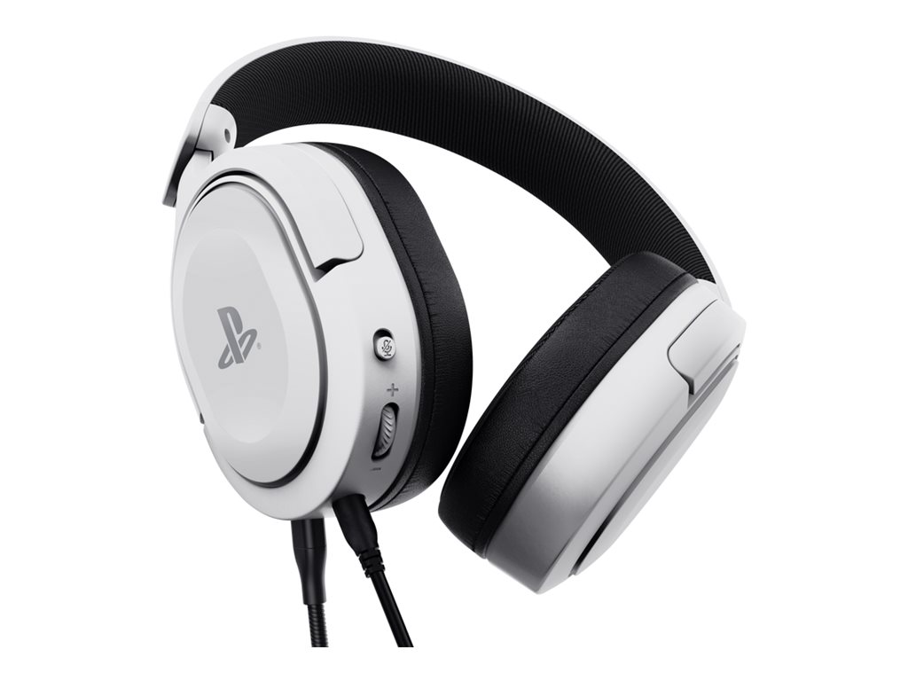 Auscultadores Gaming TRUST GXT 498 FORTA Tamanho Completo Com Fio Jack 3.5mm Branco - Imagem 3