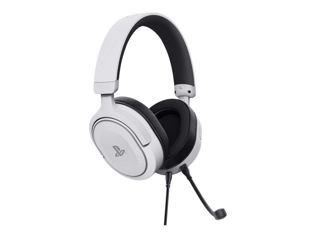 Auscultadores Gaming TRUST GXT 498 FORTA Tamanho Completo Com Fio Jack 3.5mm Branco - Imagem 2