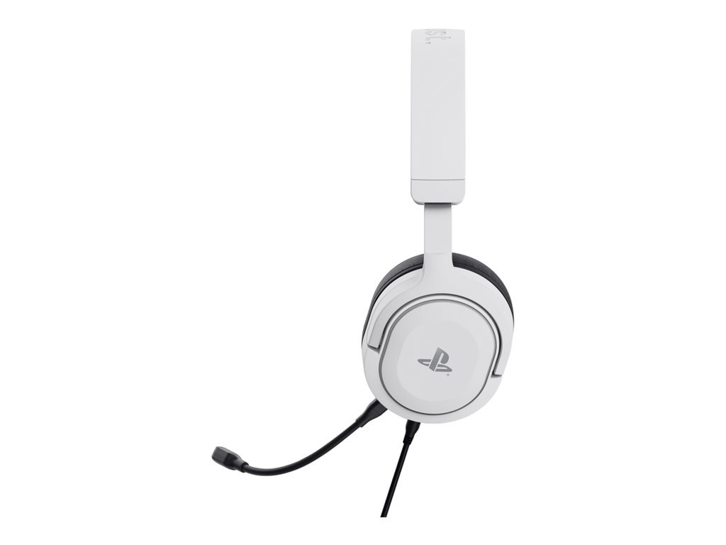 Auscultadores Gaming TRUST GXT 498 FORTA Tamanho Completo Com Fio Jack 3.5mm Branco - Imagem 4