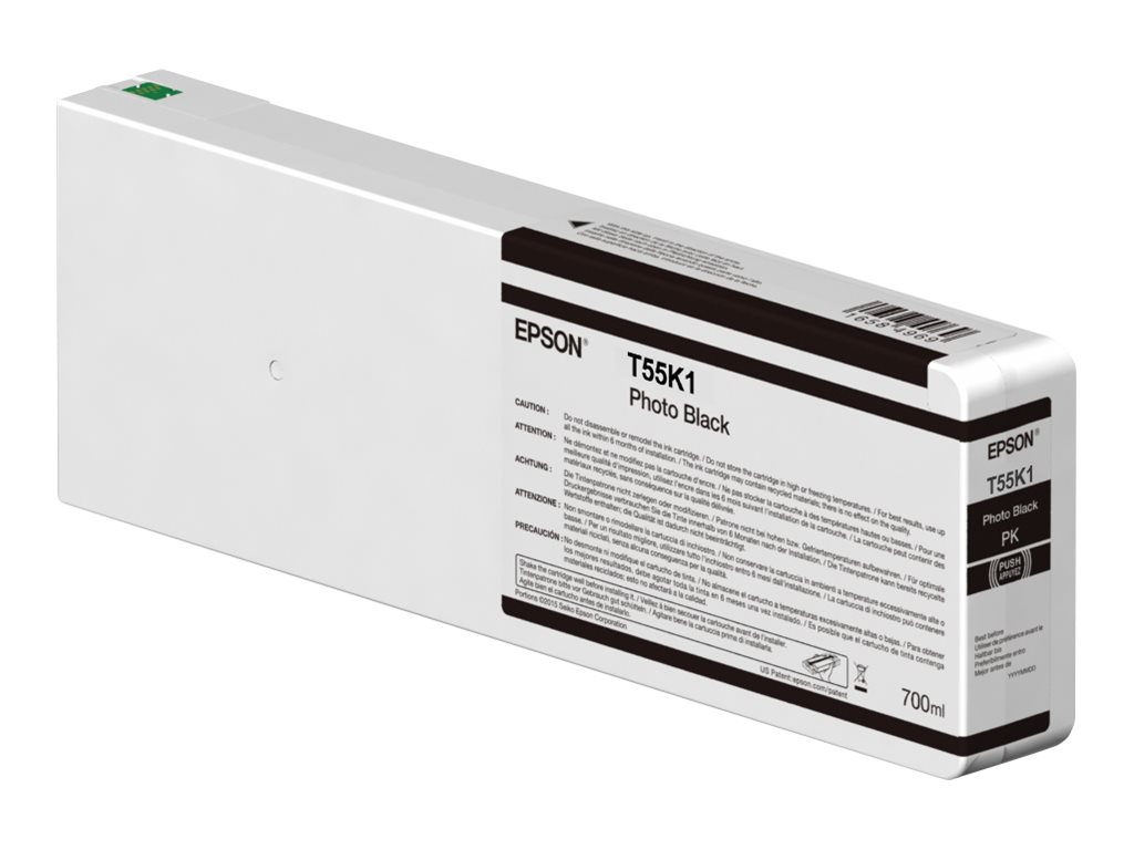 Tinteiro Epson T55K1 Preto Foto 700ml Original