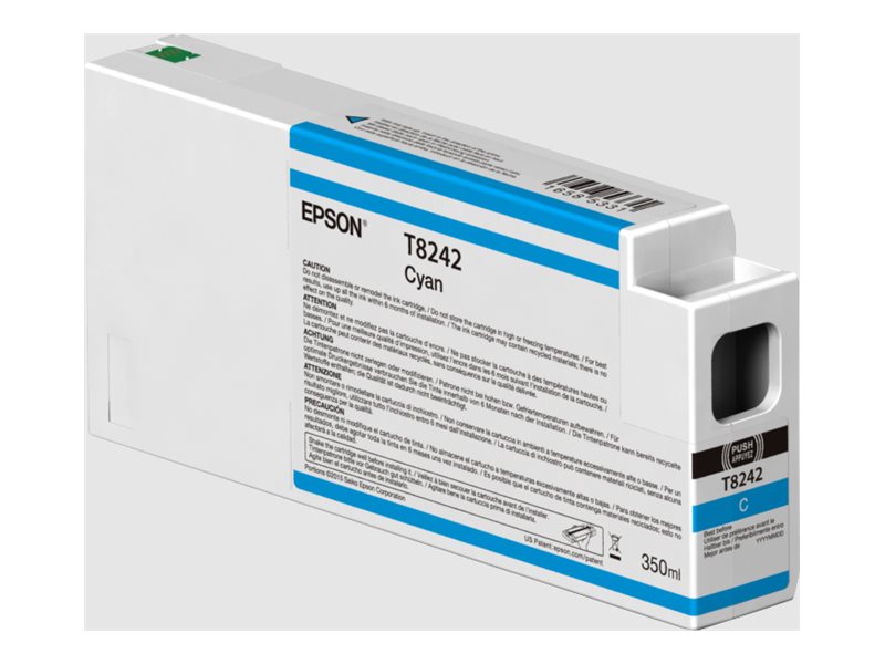 Tinteiro Epson T8242 350 ml Ciano