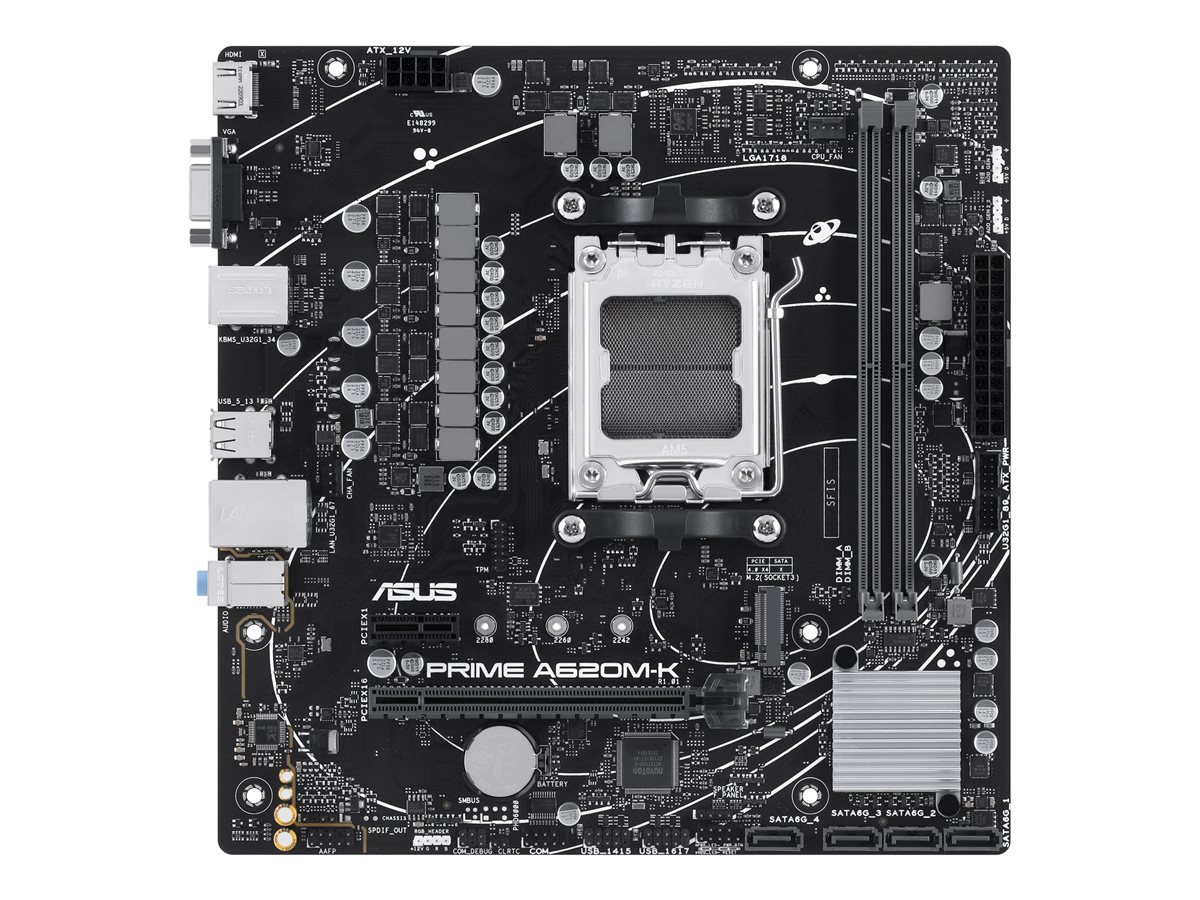 Motherboard ASUS PRIME A620M-K micro ATX AM5