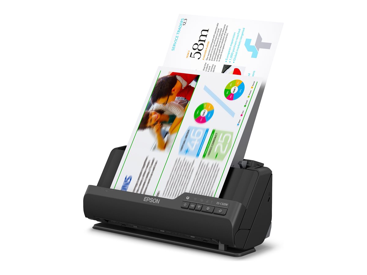 Scanner Epson ES-C320W Duplex A4 ADF Wi-Fi - Imagem 8
