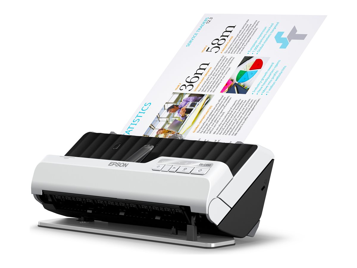 Scanner Epson DS-C490 A4 Duplex ADF 20 Folhas - Imagem 4
