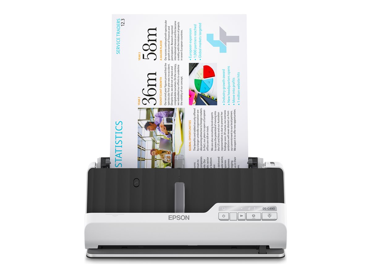 Scanner Epson DS-C490 A4 Duplex ADF 20 Folhas - Imagem 6