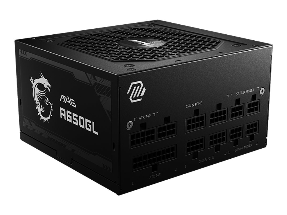 Fonte de Alimentação MSI MAG A650GL 650W 80 PLUS Gold - Imagem 1