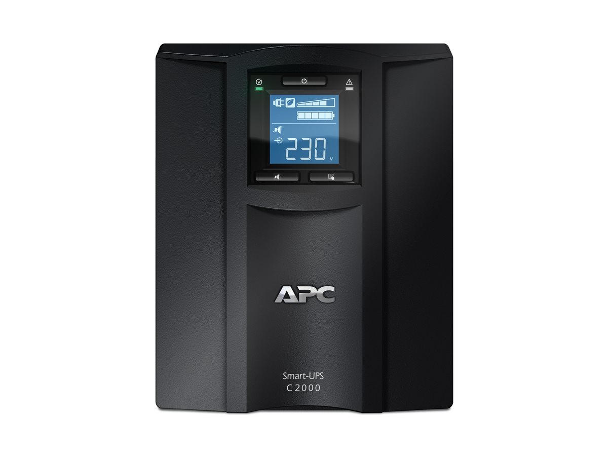 UPS APC Smart-UPS C 2000VA 1300W LCD USB 7 Conectores Saída Preto - Imagem 3
