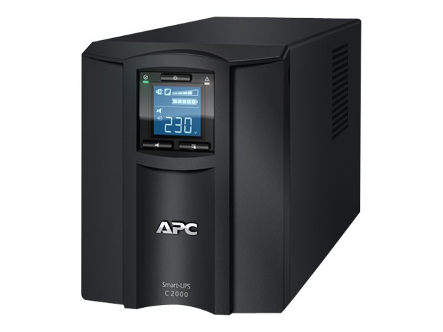 UPS APC Smart-UPS C 2000VA 1300W LCD USB 7 Conectores Saída Preto - Imagem 2