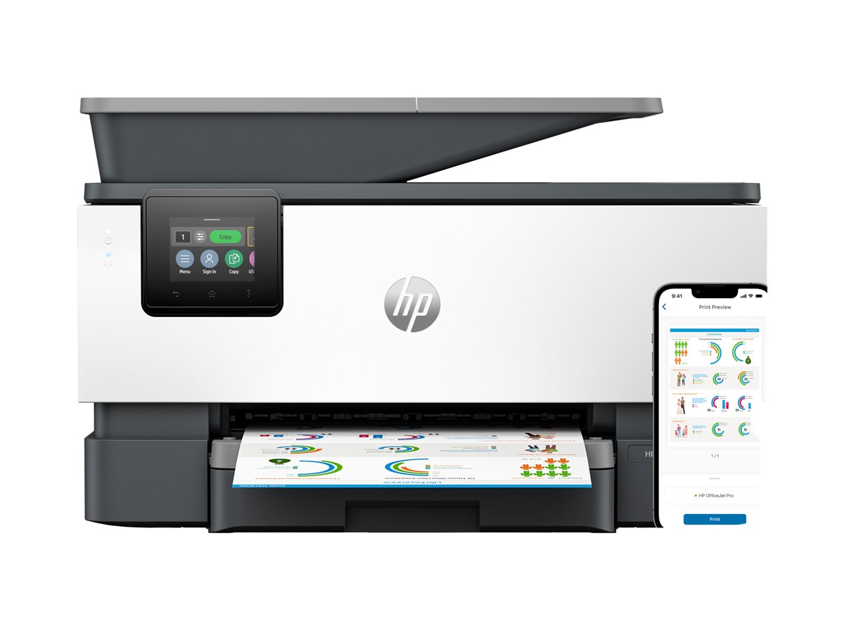 Impressora HP Officejet Pro 9120b Multifunções A4 Jacto Tinta Wi-Fi - Imagem 6
