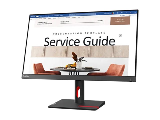 Monitor Lenovo ThinkVision S24i-30 24" Full HD IPS Preto Lustroso - Imagem 8