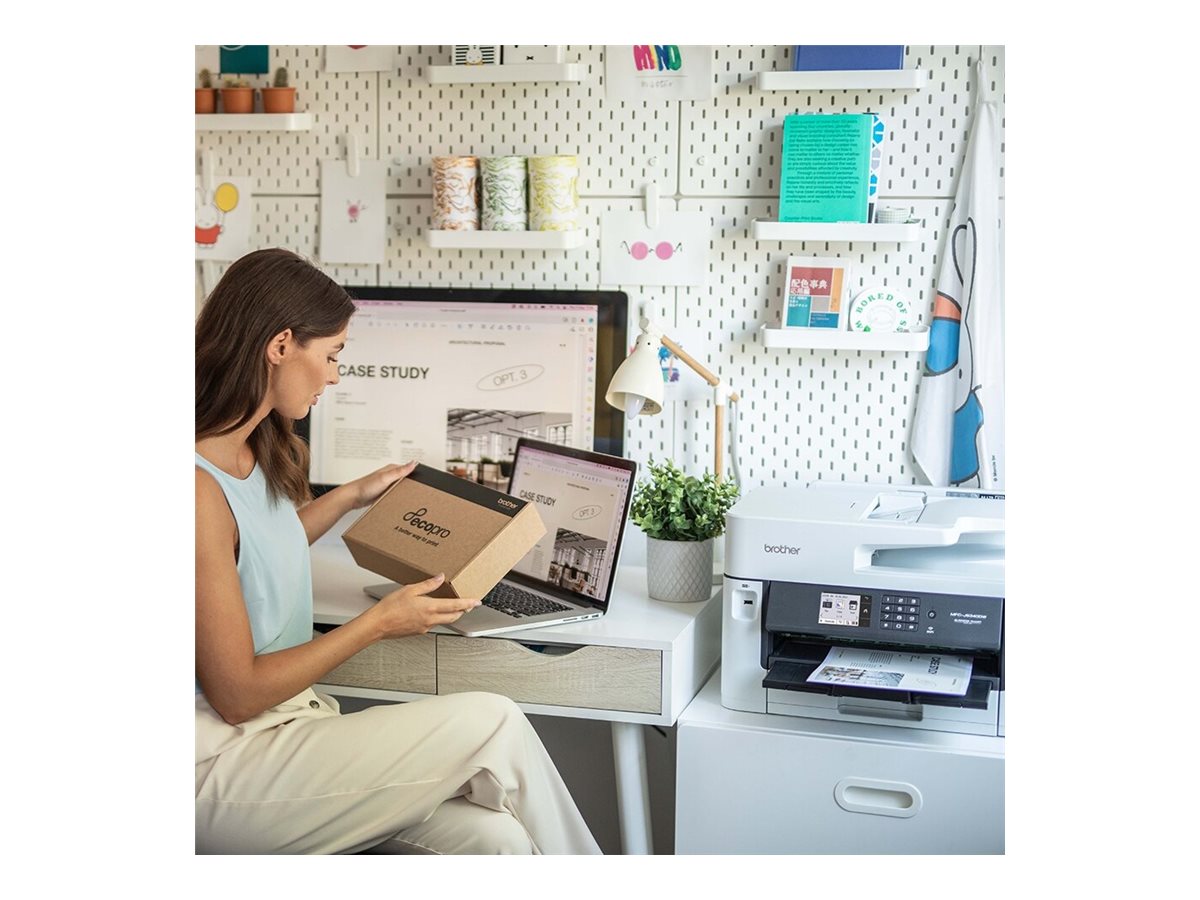 Impressora Multifunções Brother DCP-L2627DWE Monocromática Laser Wi-Fi - Imagem 8